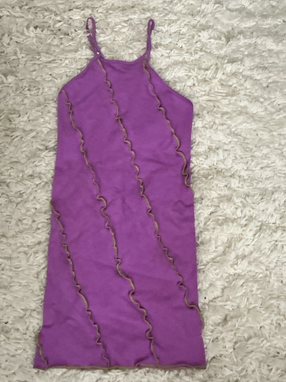 Urban Outfitters Purple Neon Halter Dress